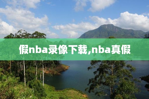 假nba录像下载,nba真假